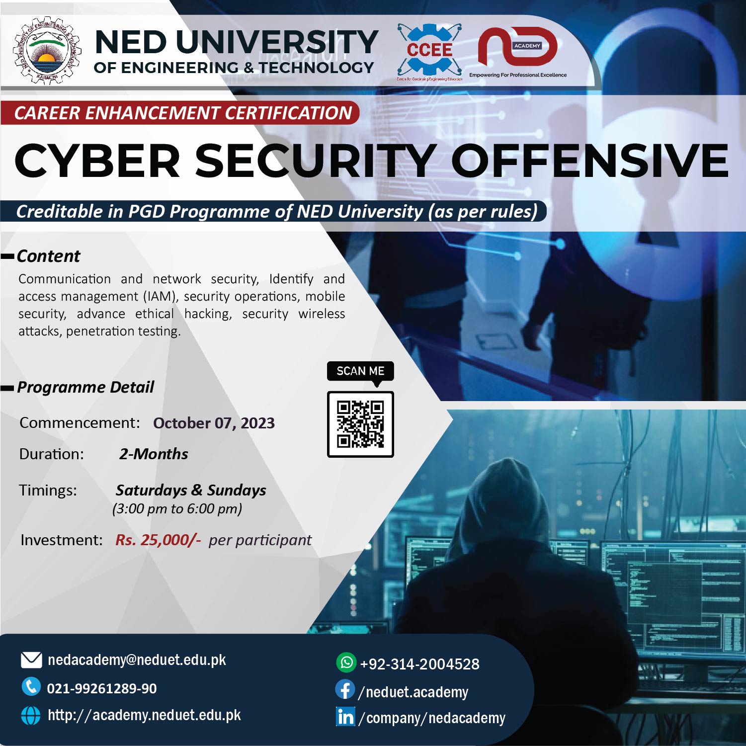 Cyber Security Offensive NED Academy CCEE CMPP